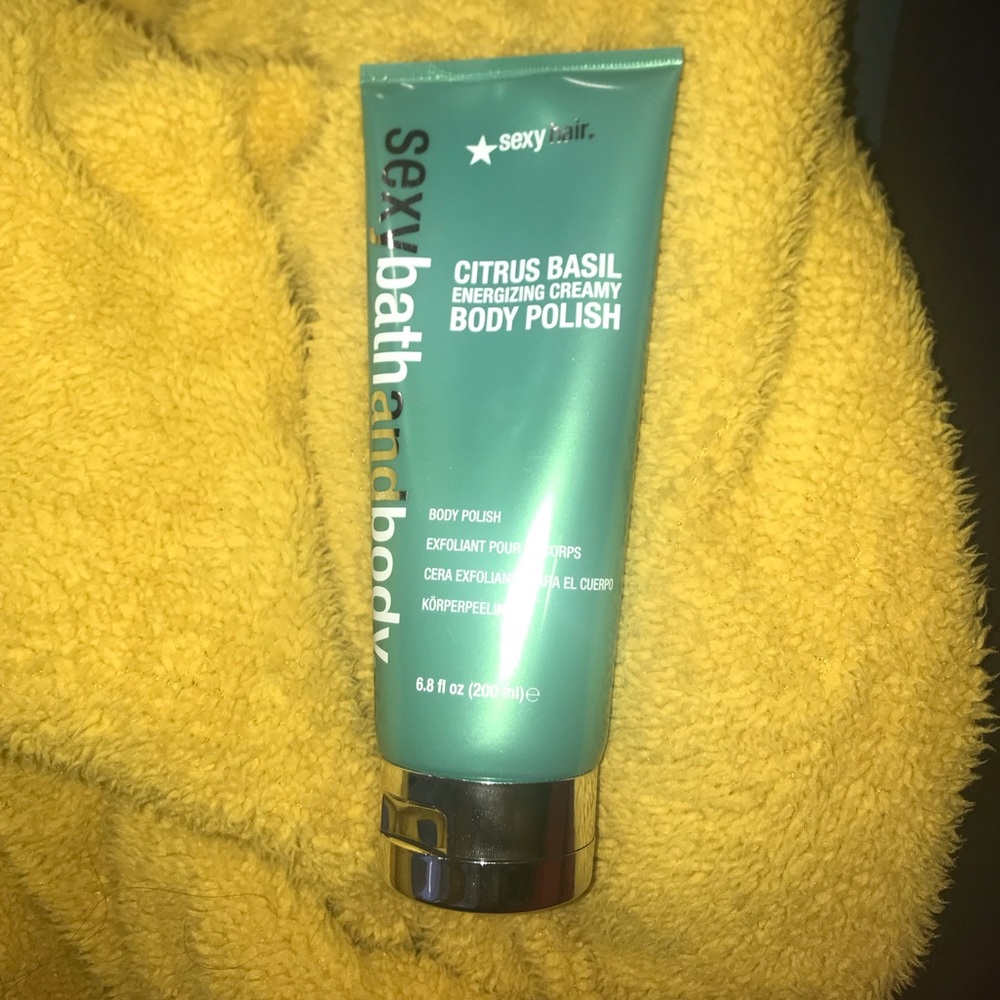 citrus basil body polish!